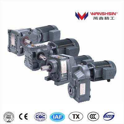Motor de inducción con el reductor del engranaje y VFD, motor de CA con el reductor