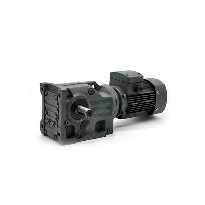 Motor de ángulo recto Duriable de poca velocidad del engranaje de la CA de la transmisión del alto ratio