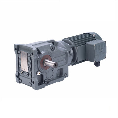 Motor eléctrico del engranaje de transmisión de la CA del alto del esfuerzo de torsión del reductor K cartabón helicoidal de la serie
